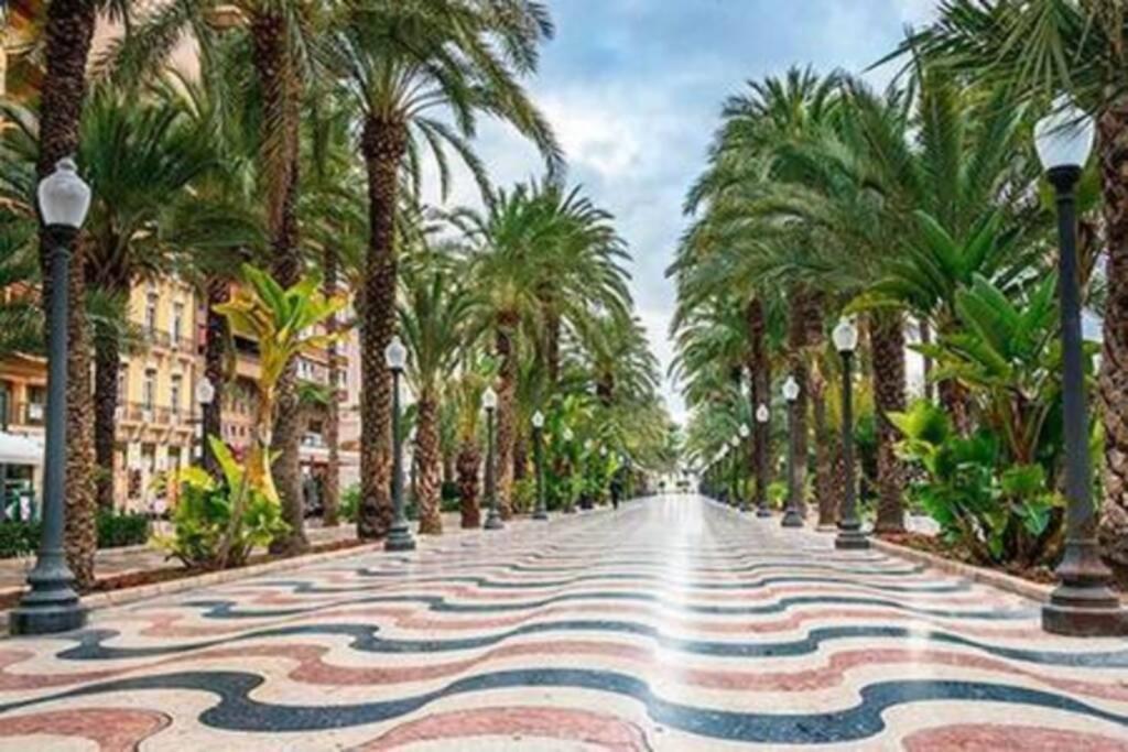 Apartamento Boutique Centrico A 5 Min Playa Alicante Eksteriør bilde